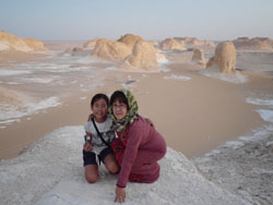 エジプト白砂漠ツアー