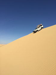 エジプト　砂漠観光